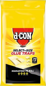 d-CON Classic Easy Set Glue Traps For Cockroaches, 72-Pack