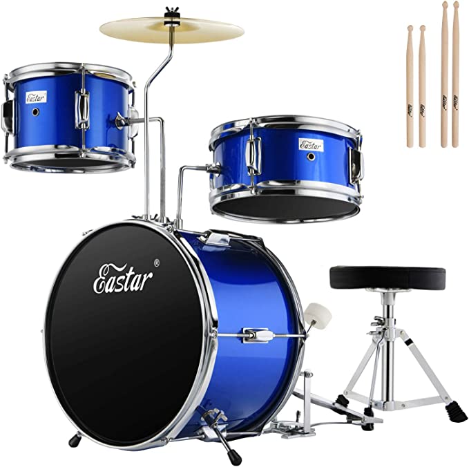 Eastar Beginner Adjustable Throne Junior Drum Set For Kids