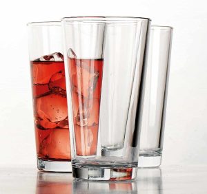 Home Essentials & Beyond Weighted Base Highball Glasses, 10-Piece
