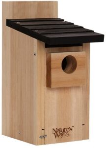 Nature’s Way CWH3 Rot-Resistant Cedar Hanging Bird House