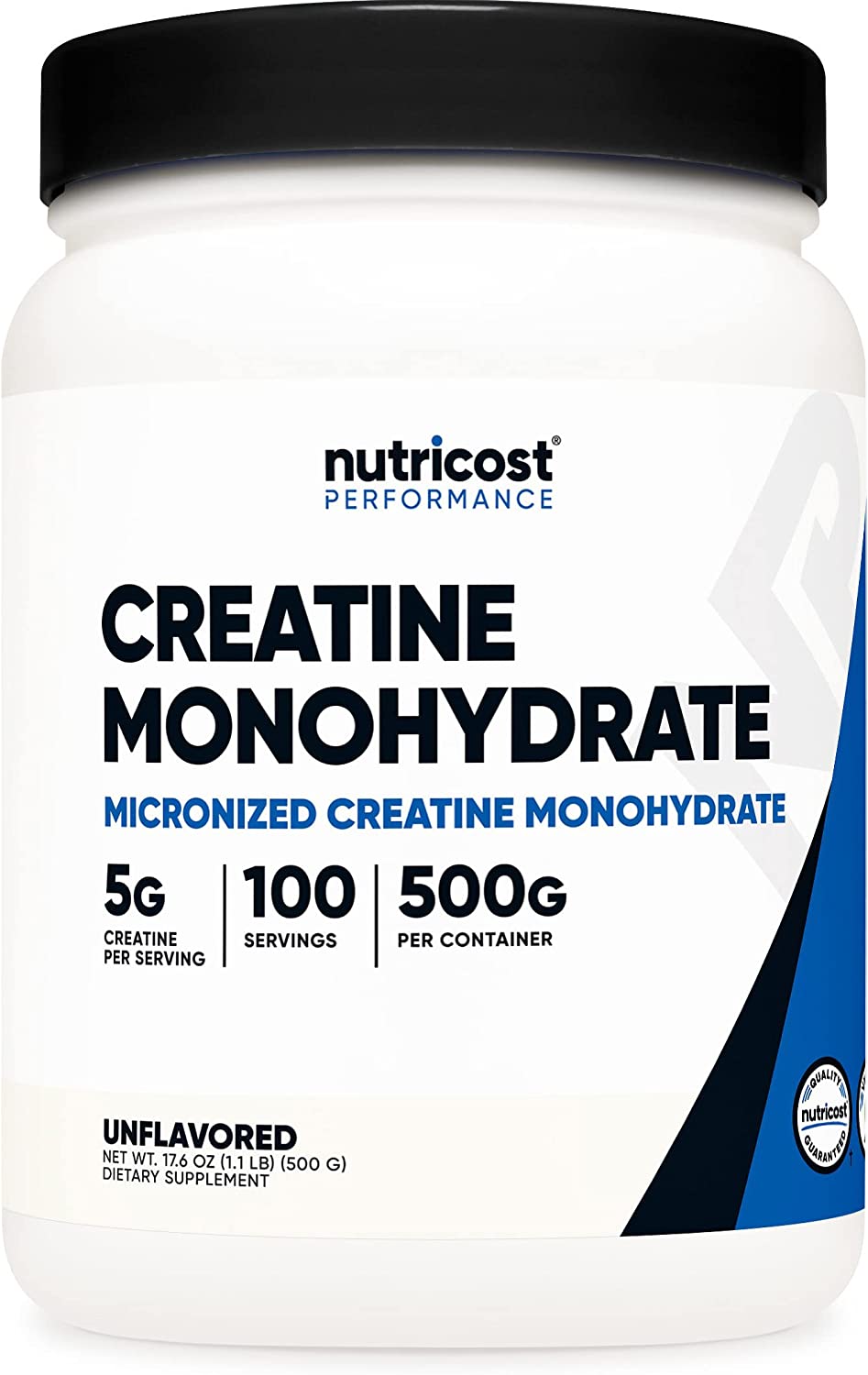 Nutricost Unflavored Muscle Growth Creatine Powder