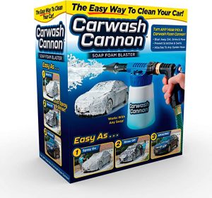 Ontel Carwash Spray & Rinse Foam Cannon Blaster