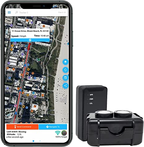 Vyncs - GPS Tracker for Vehicles, [No Monthly Fee], 4G LTE, Vehicle  Location, Trip History, Driving Alerts, GeoFence, Fuel Economy, OBD Fault  Codes