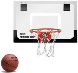 SKLZ Pro Spring-Action Rim Indoor Basketball Hoop