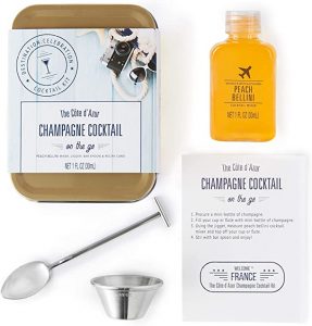 Thoughtfully Travel Champagne Cocktail Mixer Kit