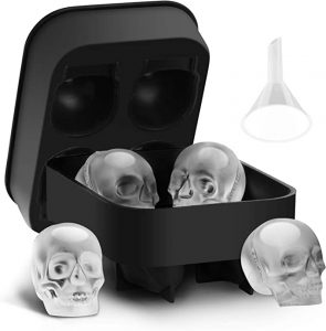 tifanso Silicone Skull Ice Cube Molds
