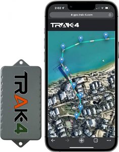 Trak-4 GPS Tracker for Vehicles With Email & Text Alerts