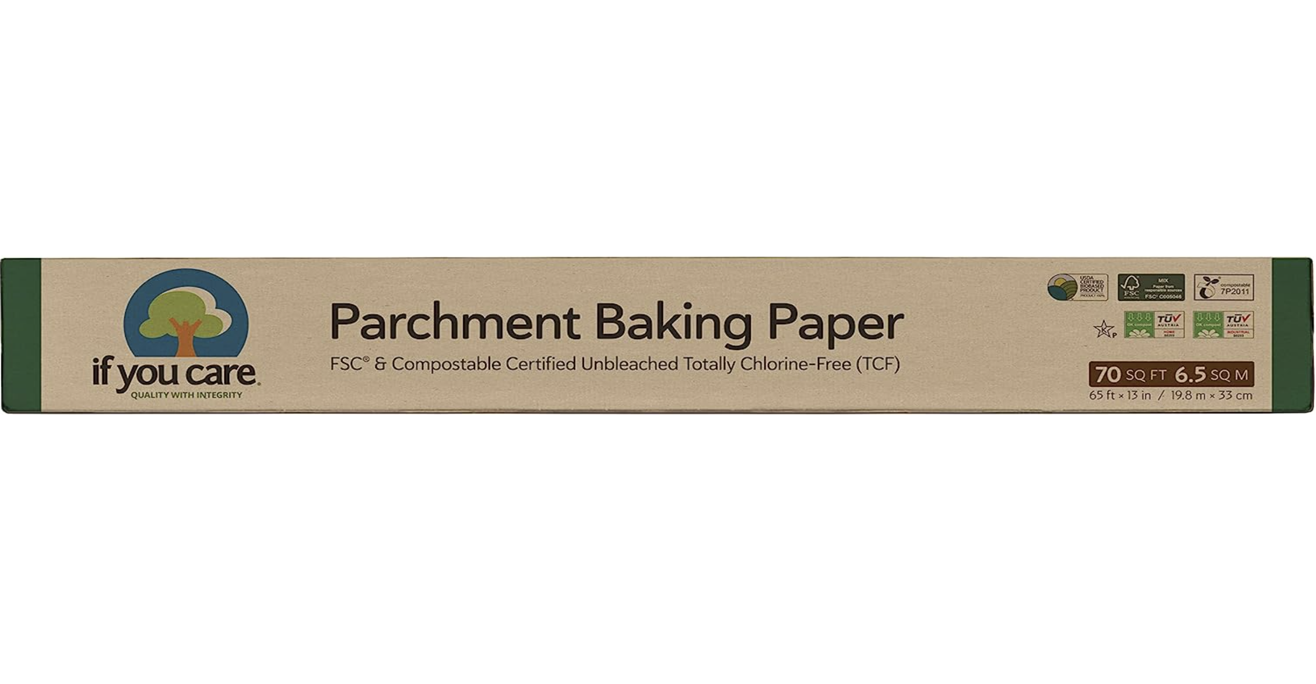 If You Care Compostable Parchment Paper - Eco Girl Shop