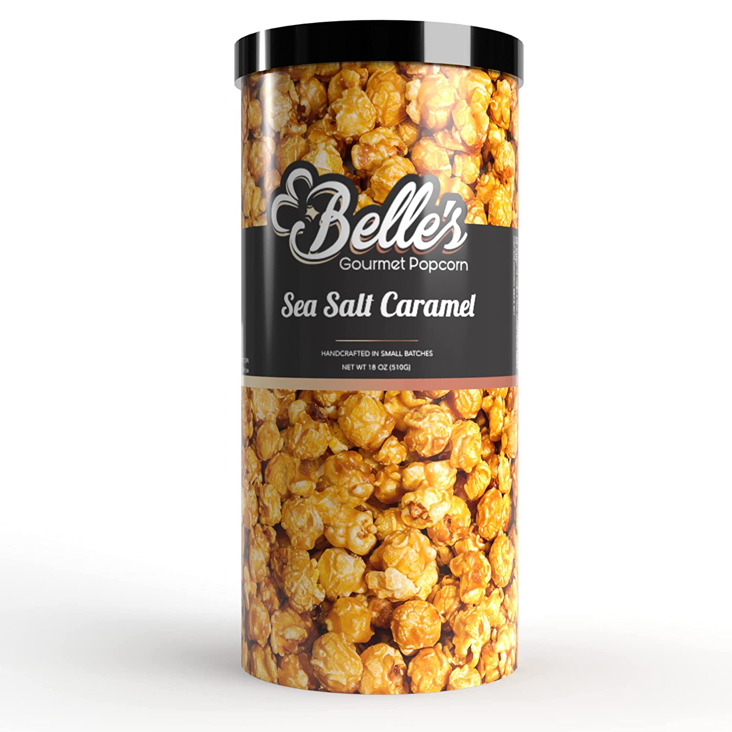 Belle’s Gourmet Popcorn Vegetarian Reusable Tin, 18-Ounce