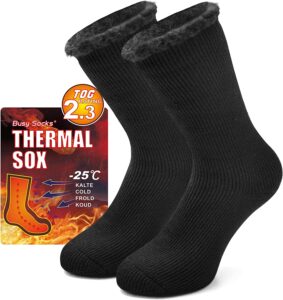 Busy Socks Machine Washable Thermal Socks For Men
