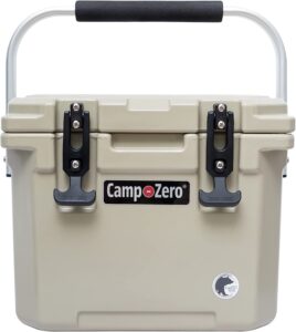 CAMP-ZERO Indestructible Bear Resistant Small Hard Cooler, 10.6-Quart
