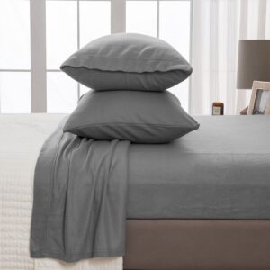 Great Bay Home Christina Collection Extra Plush Satin Sheets, 4-Piece