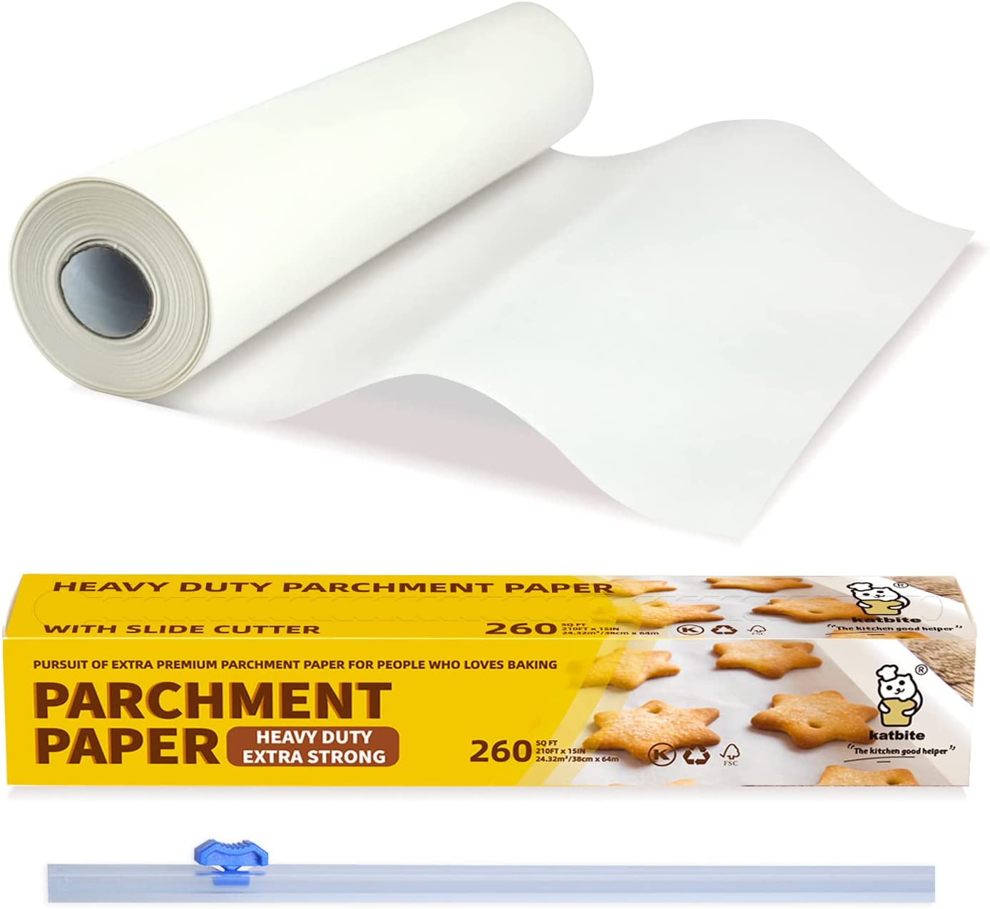 King Arthur, Pre-Cut Baking Parchment Paper, Heavy Duty, Professional  Grade