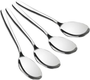 Kekow Polished Finish Stainless Steel Serving Spoons, 8-Piece
