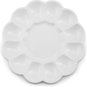 Kook Dishwasher Safe Ceramic Egg Plate