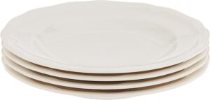 Mikasa Chip-Resistant Porcelain Bread And Butter Plates, 4-Piece