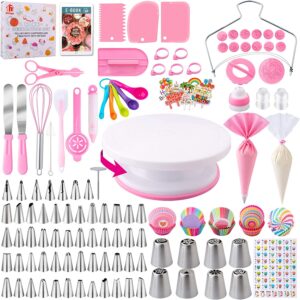 Nifogo Measuring Spoons & Whisk Cake Decorating Kit, 305-Piece