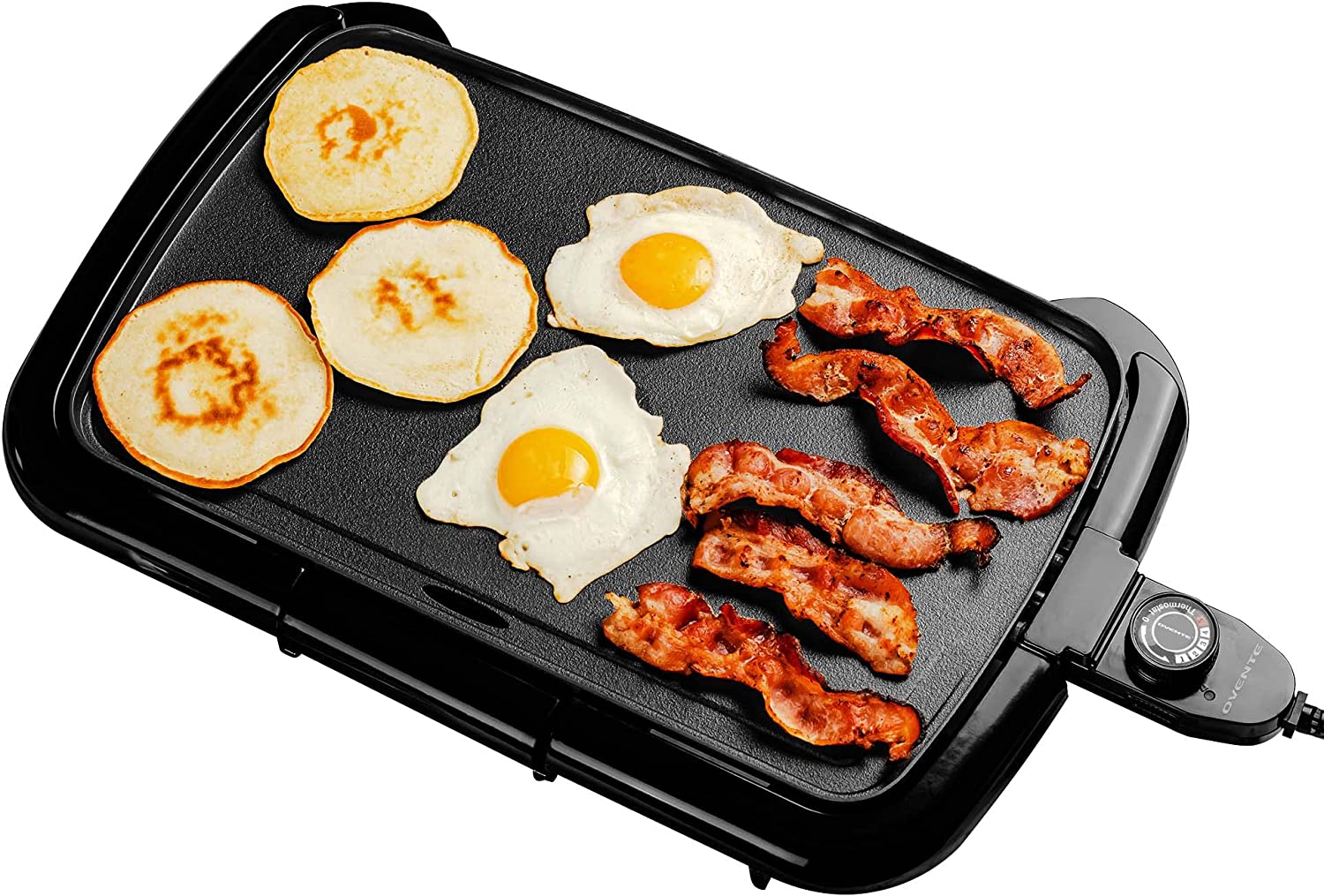 Ovente 5-Dial Lightweight Griddle