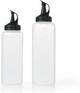 OXO Measurement Markings Condiment Bottles, 2-Pack