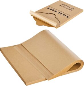 SMARTAKE Unbleached Non-Toxic Parchment Paper