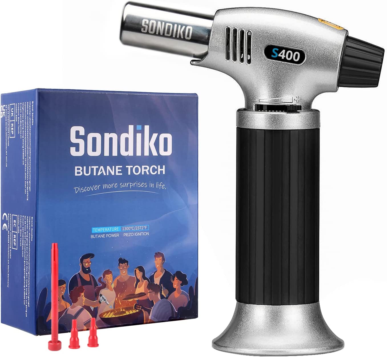 Sondiko S400 Adjustable Flame Cooking Torch