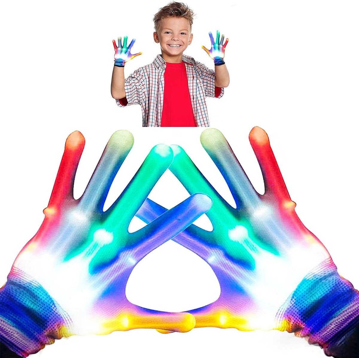 superwin Children’s Battery-Powered LED Gloves