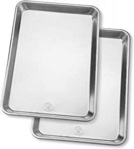 Ultra Cuisine Easy Clean Aluminum Cookie Sheets, 2-Piece