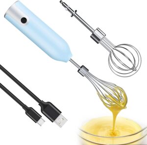 VOMELON USB Rechargable Wireless Electric Egg Beater
