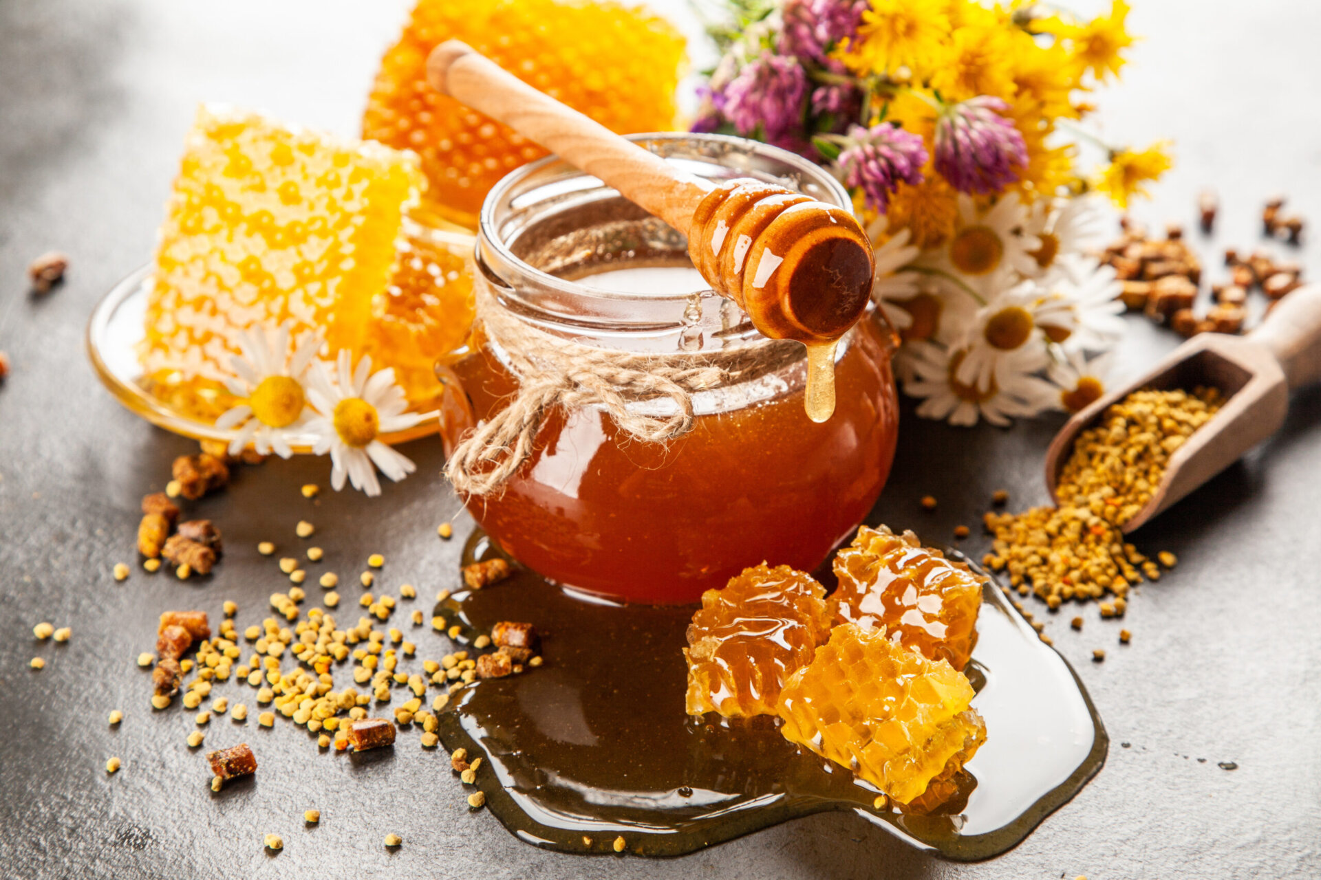 Storage Bottles & Jars  Acrylic Beehive Honey Jar Crystal