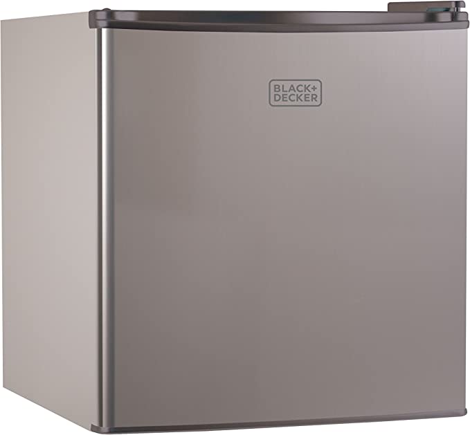 Bodare Mini Fridge with Freezer Quiet: 3.2 Cu.Ft Mini Refrigerator