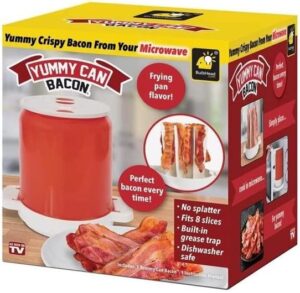 BulbHead Yummy Can Splatter-Proof Dome Bacon Cooker