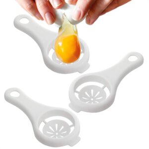 BURIUS Hanging Hole Design Plastic Egg Separators, 3-Piece