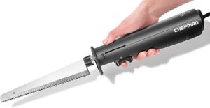 Chefman BPA-Free Rubberized Handle Electric Carving Knife