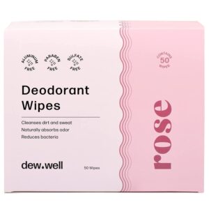 Dew Well Natural Cleansing Deodorizing Body Wipes