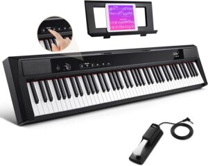 Eastar Portable All-Levels Weighted Keyboard Piano