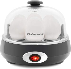 Elite Gourmet BPA-Free Cooking Trays Egg Cooker