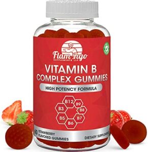 Flamingo Supplements Vegetarian B Gummy Vitamin, 60-Count