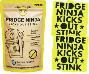 Fridge Ninja Activated Carbon Technology Fridge Deodorizer