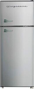 Frigidaire Stainless Steel Apartment Size Top-Freezer Refrigerator