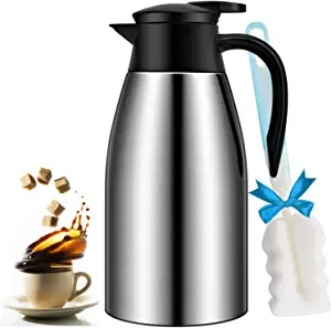 GearRoot Insulated Stainless Steel Vacuum Thermal Coffee Carafe