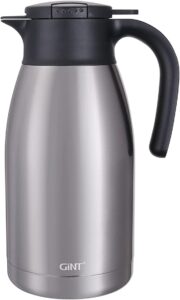 GiNT Stainless Steel Double Walled Vacuum Thermal Coffee Carafe