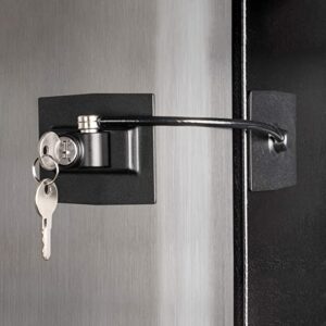Guardianite Premium Steel Cable Keyed Fridge Door Lock