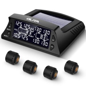 GUTA Long Distance Power-Saving Tire Pressure Sensors, 4-Pack