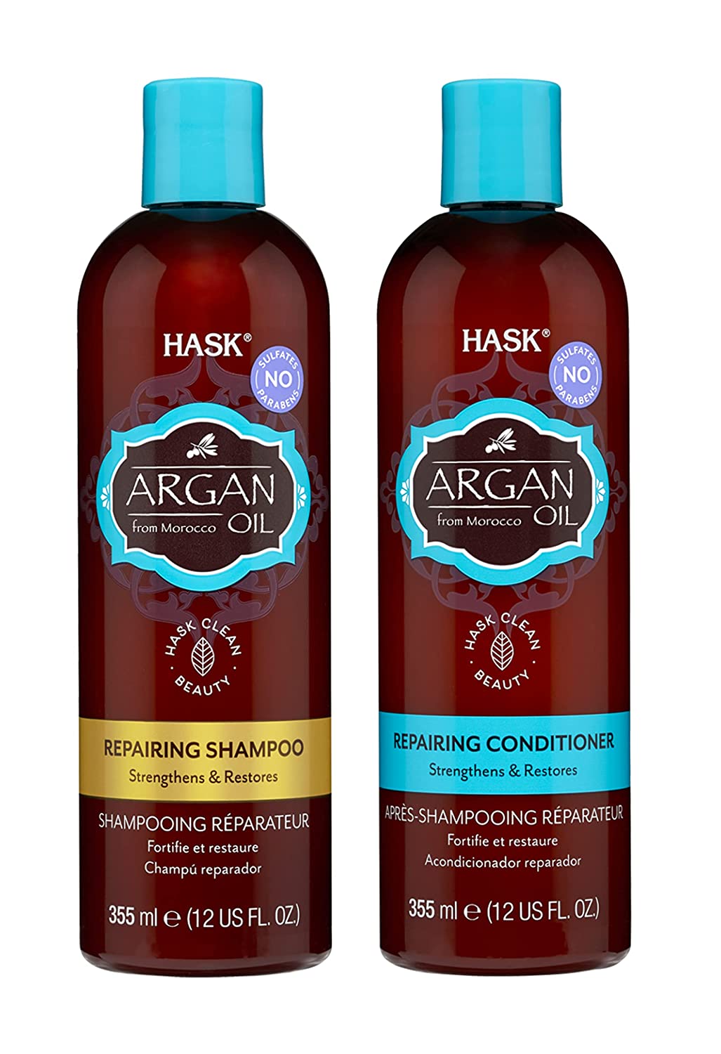 HASK Creamy Restorative Argan Oil Shampoo & Conditioner