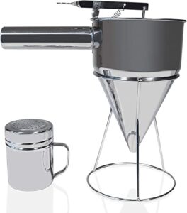 Honulei Stainless Steel Batter Dispenser With Stand