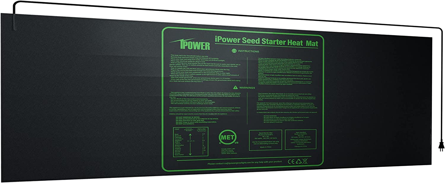 iPower Professional Seedling Uniform Heating Mat