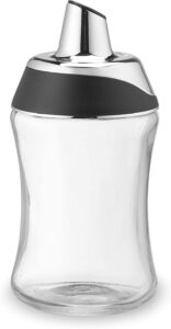 J&M Design BPA-Free Glass Sugar Dispenser Coffee Bar Essential