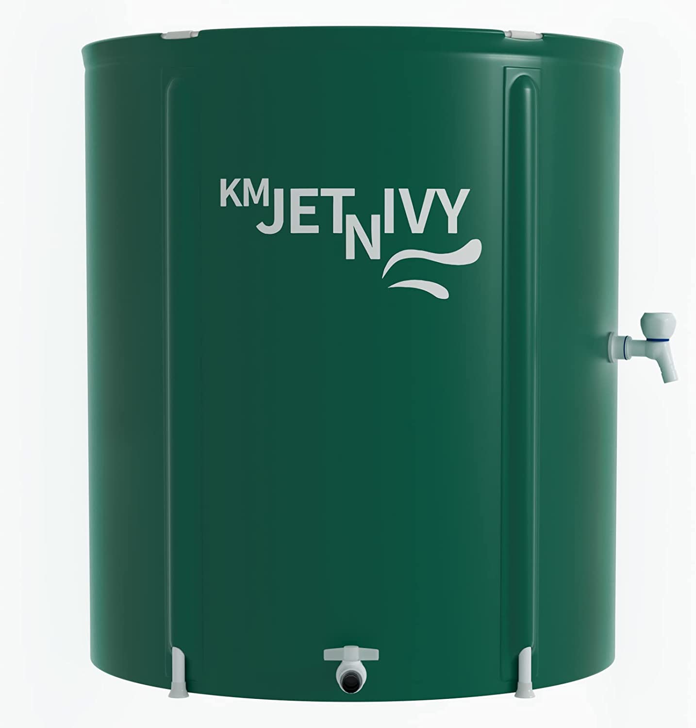 KMJETNIVY PVC Eco-Friendly Rain Barrel, 50-Gallon