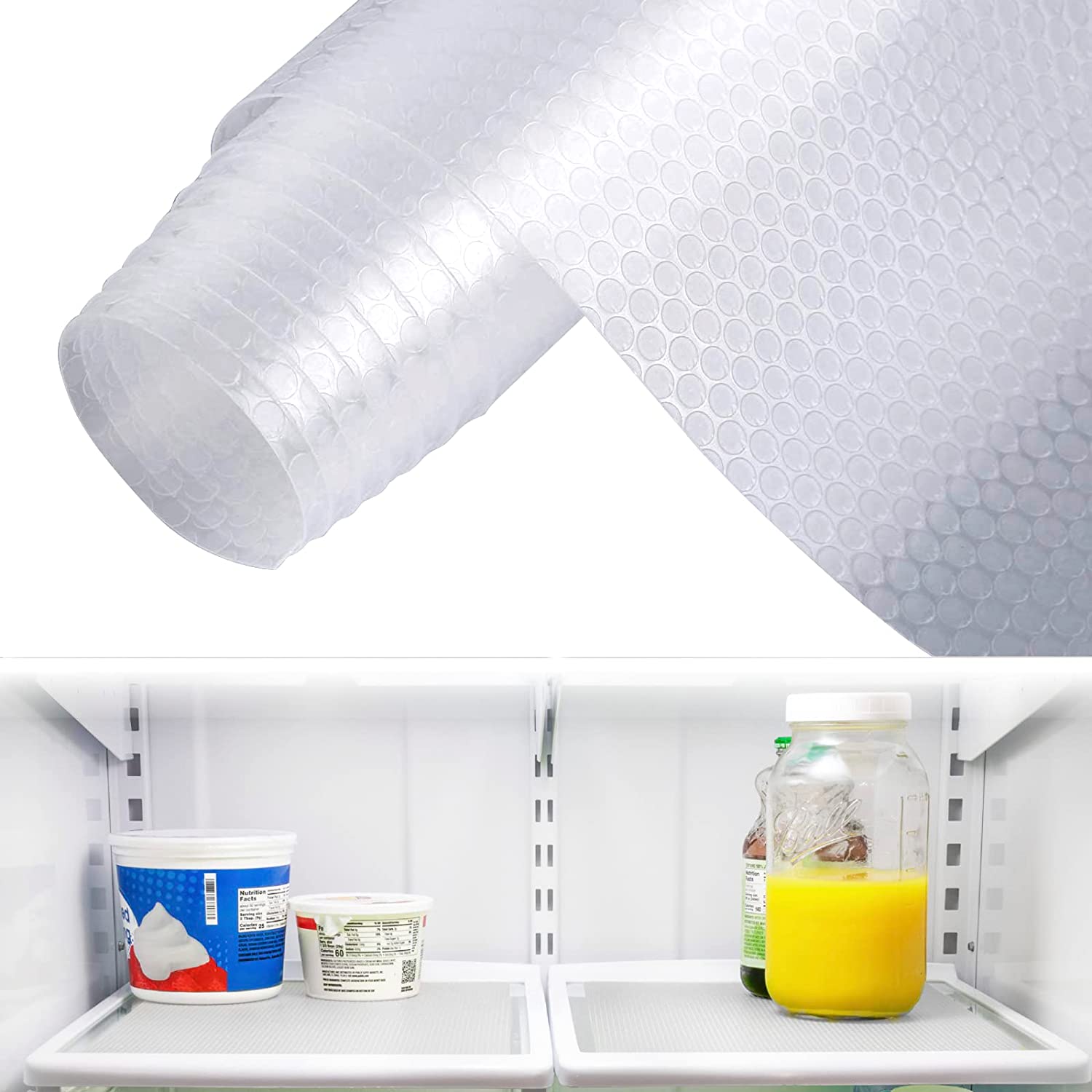Linda’s Essentials BPA-Free Cut-To-Size Refrigerator Liner Roll