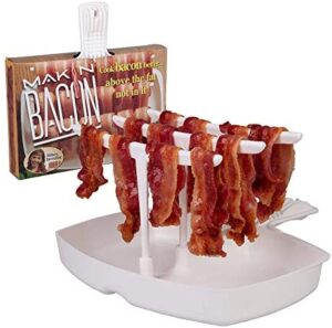 MAKIN BACON Hanging Tray Microwave Bacon Cooker